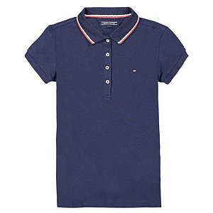 Polo Kids M 2 8 Preto 0 Tommy Hilfiger Kg0Kg03391 002 08