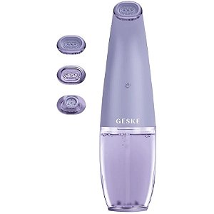 Limpador Facial GESKE Aqua Steam 8 em 1 - Rosa, Limpeza Profunda e Hidratação