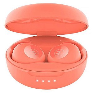Fone de Ouvido Sem Fio Motorola Moto Buds 250 - Cor Pessego