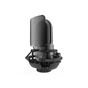 Microfone Profissional Condensador Fifine K726 - XLR Cardioide - Cor Preto