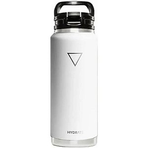 Garrafa Térmica Hydrate V2 1060mL - Branca, Excelência em Isolamento Térmico