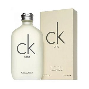 Perfume Calvin Klein CK One Eau de Toilette 200mL - Unissex