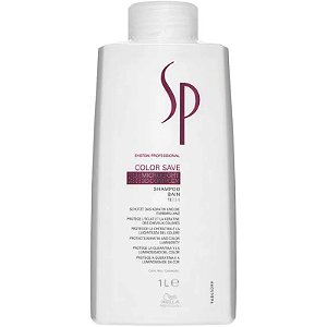 Shampoo Wella System Professional para Cabelos Coloridos - 1L