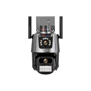 Câmera de Segurança Wi-Fi Full HD 4MP A-CAM009D - Modelo Cinza