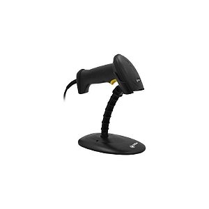 Leitor de Código de Barras 3NSTAR SC100-1 com Base - Preto