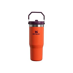 Garrafa Térmica Stanley com Canudo - 887ML - Cor Tigerlily