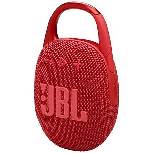 Caixa de Som JBL Clip 5 Bluetooth 7W RMS - Vermelha
