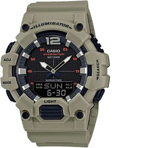Relógio Casio Hdc-700-3A3Vdf Masculino Analógico E Digital À Prova D'Água