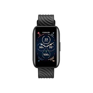 Relógio Smart Motorola MOSWZ40-PR Preto com Monitoramento de Saúde
