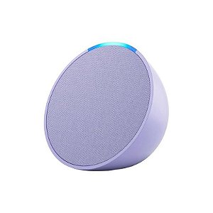 Caixa de Som Smart Alexa Echo Pop 1TH - Bluetooth e Wi-Fi - Cor Lavanda