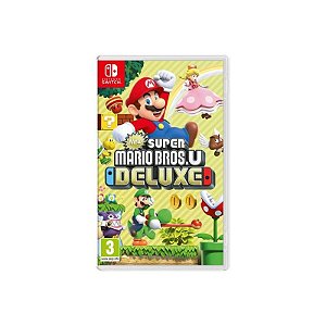 Novo Jogo Para Nintendo Switch: Super Mario Bros. U Deluxe