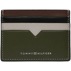 Carteira Masculina Porta Cartão Tommy Hilfiger AM0AM10994 0F5 - Estilo e Sofisticação