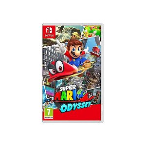 Jogo Mario Odyssey Para Nintendo Switch