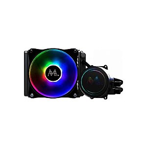 Cooler de CPU Mtek MWC-120 de 120MM Preto com Iluminação ARGB