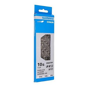 Corrente De Bicicleta 10 Velocidades Shimano 6701 116 Elos