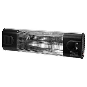 Aquecedor Elétrico Pamapil PH-SLBG Slim 1500W 110V na Cor Preta - Eficiente e Compacto