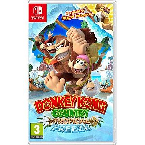 Jogo Donkey Kong Country: Tropical Freeze para Nintendo Switch