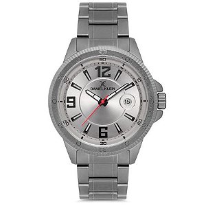 Relógio Masculino Daniel Klein DK.1.12577-6 Premium na Cor Cinza Elegante