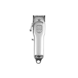 Máquina de Cortar Cabelo Recarregável M.A.C MC-5806 - 10W - Prata Elegante