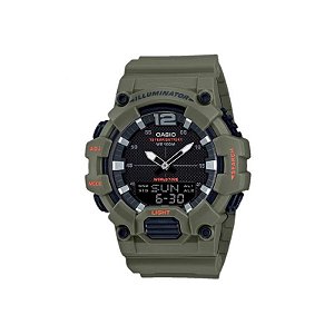 Relógio Casio HDC-700-3A2VDF Masculino Illuminator - Verde Moderno
