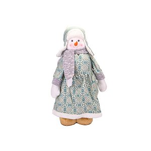 Boneco de Neve Inflável 65CM (Extensível até 140CM) para Decoração de Natal
