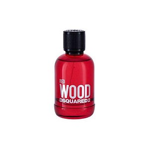 Perfume Feminino Dsquared2 Vermelho 100ml Eau De Wood Pour Toilette