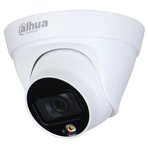 Câmera de Vigilância Full Color Dahua DH-IPC-HDW1239T1-LED-S5