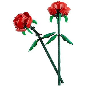 Coleção Botânica de Rosas de Lego - Conjunto com 120 Peças