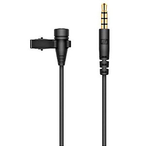 Microfone de Lapela Sennheiser XS Lav para Gravação Profissional e Streaming