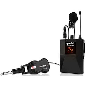 Headset Sem Fio Gemini GMU-HSL100 para Microfone Profissional