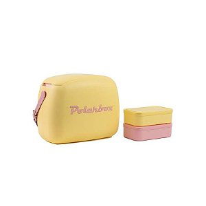 Bolsa Térmica Polarbox Pop 6L - Amarela Ideal para Lanches e Picnics