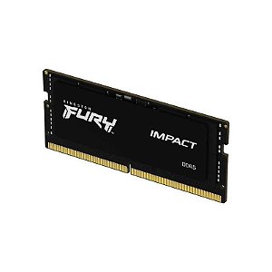 Memória Nb Ddr5 16Gb 4800 Kingston Fury Impact Preta