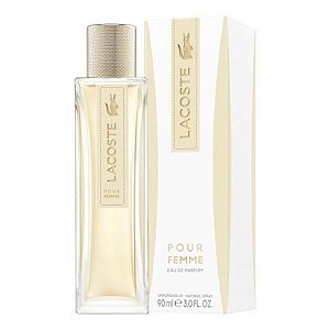 Perfume Lacoste Pour Femme Eau de Parfum 90 ML - Elegância e Sofisticação Feminina