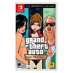 Trilogia Grand Theft Auto: Edição Definitiva - Nintendo Switch