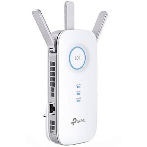 Repetidor de Sinal Wi-Fi TP-Link AC1750 RE450 - 450Mbps 2.4GHz e 1300Mbps 5GHz - Branco