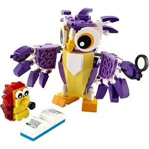 Conjunto Lego Criador Criaturas Fantásticas da Floresta 31125 175 Peças