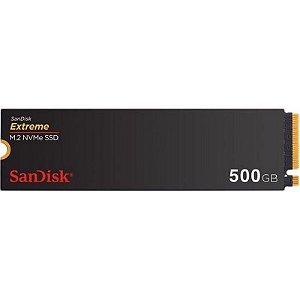 SSD M.2 500GB NVMe Sandisk Extreme - Alto Desempenho e Velocidade