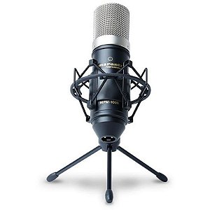 Microfone Condensador Marantz MPM-1000 com Diafragma Largo para Estúdio e Uso Profissional