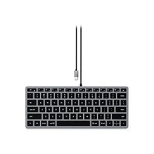 Teclado USB-C Retroiluminado Satechi ST-UCSW1M para Mac - Cinza Espacial