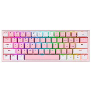 Teclado Gaming Redragon K616-Rgb Fizz Pro Rosa