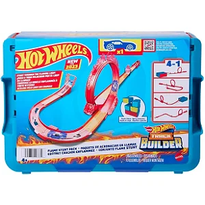 Hot Wheels Conjunto De Pistas De Acrobacias Chamas - Mattel - Hmc04