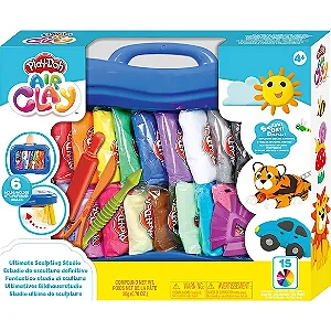 Estúdio De Modelagem Play-Doh Air Clay - Crianças Criativas