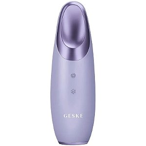Massageador para Contorno dos Olhos GESKE Energizador Ocular 6 em 1 - Roxo