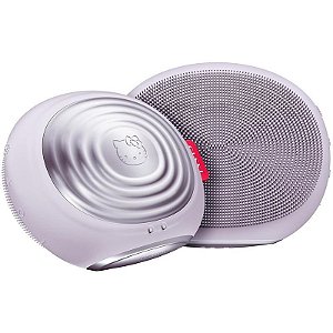 Escova Facial Térmica Hello Kitty Sonic 5 em 1 - Roxa