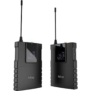 Microfone Wireless Fifine C8 - Preto
