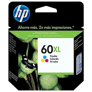Cartucho De Tinta Colorida Hp 60Xl 15.5Ml - Cc644Wl