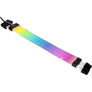 Cabo Extensor Lian Li Rgb Strimer Plus V2 Para Conexão De 12 Pinos