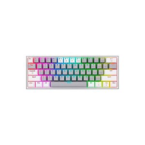 Teclado Mecânico Gaming Redragon Fizz Pro K616-RGB - Cor Branca