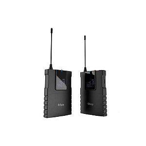 Microfone Sem Fio Condensador Fifine C8 - Cor Preto, Alta Qualidade de Áudio