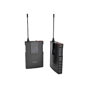 Microfone Lapela Fifine C8 com 50m de Cabo e 9h de Bateria - Ideal para Gravações Profissionais